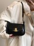 Twist Lock Flap Square Bag