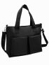 Minimalist Large Capacity Tote Bag