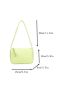 Litchi Embossed Hobo Bag