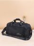 Letter Graphic Travel Bag