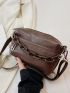 Mini Chain Decor Square Bag