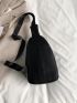 Mini Minimalist Zipper Sling Bag
