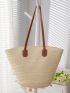 Minimalist Straw Bag