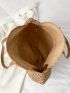 Minimalist Straw Bag