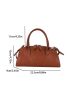 Minimalist Double Handle Square Bag