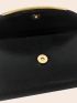 Glitter Metal Decor Flap Envelope Bag