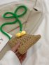 Mini Flower Decor Crochet Bag
