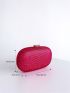 Mini Rhinestone Decor Box Bag
