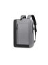 Men Two Tone USB Charging Port Laptop Backpack