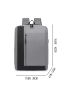 Men Two Tone USB Charging Port Laptop Backpack