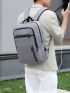 Men Zip Front Backpack