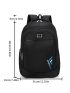 Men Letter Graphic Backpack