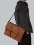 2022 Men Briefcase Bag High Quality Business Famous Brand PU Shoulder Messenger Bag Office Handbag 14 inch Laptop Bag