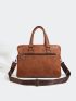 2022 Men Briefcase Bag High Quality Business Famous Brand PU Shoulder Messenger Bag Office Handbag 14 inch Laptop Bag