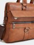 2022 Men Briefcase Bag High Quality Business Famous Brand PU Shoulder Messenger Bag Office Handbag 14 inch Laptop Bag