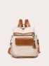 Two Tone Functional Backpack