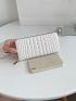 Crocodile Embossed Long Wallet