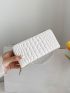Crocodile Embossed Long Wallet