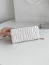 Crocodile Embossed Long Wallet