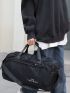 Letter Graphic Travel Bag
