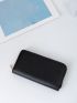 Minimalist Zipper Long Wallet
