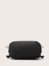 Men Minimalist Zipper Backpack