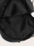 Men Minimalist Zipper Backpack