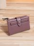 Minimalist Snap Button Small Wallet