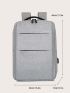 Men USB Charging Port Laptop Backpack