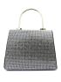 Mini Rhinestone Decor Flap Square Bag