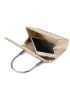 Mini Rhinestone Decor Square Bag