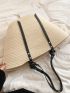 Minimalist Crochet Bag With Bag Charm