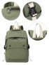 Minimalist Snap Button Classic Backpack