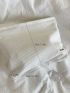 Letter Patch Decor Square Bag