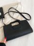 Geometric Pattern Square Bag
