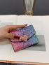 Sequin Decor Small Wallet