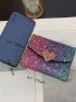 Sequin Decor Small Wallet