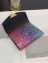 Sequin Decor Small Wallet