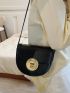 Mini Minimalist Flap Saddle Bag