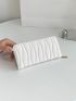 Geometric Embossed Long Wallet