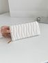 Geometric Embossed Long Wallet