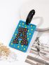 Letter Graphic Luggage Tag