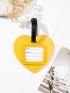 Letter Graphic Luggage Tag