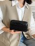 Crocodile Embossed Long Wallet