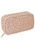 Mini Leopard Print Square Bag