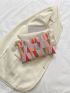 Geometric Pattern Flap Envelope Bag