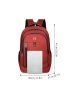 Men Letter Graphic Travel Backpack
