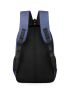 Men Letter Graphic Travel Backpack