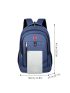 Men Letter Graphic Travel Backpack