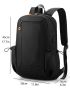 Men Minimalist Drawstring Design Laptop Backpack